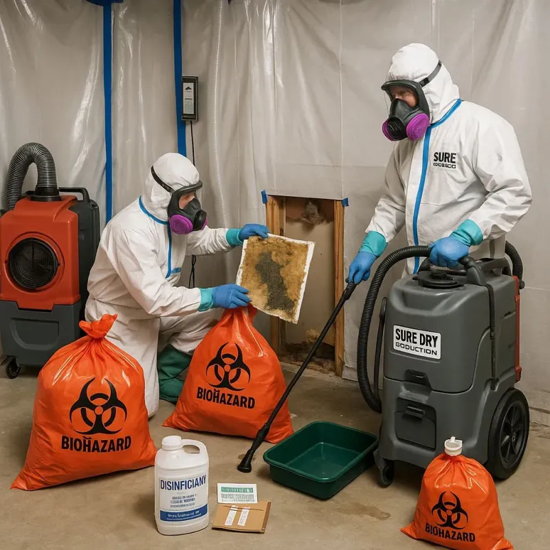 Contaminated Water Handling Protocols process in Junction, TX